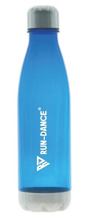 Sportovní lahev RUN-DANCE královská modrá, průsvitná