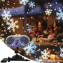 LED vánoční projektor IQ-LI 3D SNOW