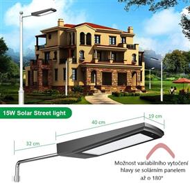 Solární LED pouliční svítidla IQ-ISSLSolární LED venkovní svítidla IQ-ISSL