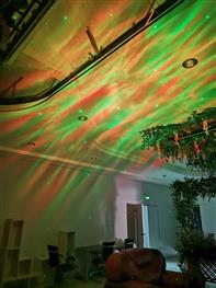 LED show projektor IQ-LI AURORA SKY s novou holografickou technologií